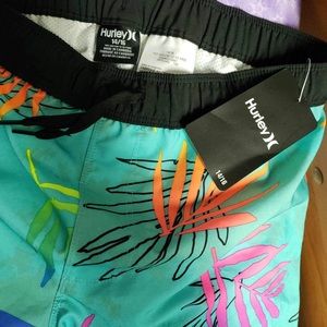Kids hurley swim trunks